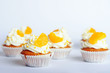 Orangen Cupcakes