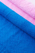 Colorful folded towels Colorful folded towels