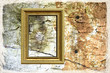 Photo: Texture - muro vecchio con cornice Texture - muro vecchio con cornice
