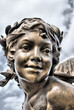 Detail of a sculpture