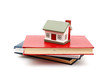little house and books