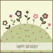 Birthday card, vector Birthday card, vector