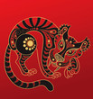 Chinese horoscope. Year of the tiger