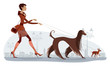 Walking dogs