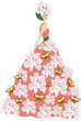 The flower dress