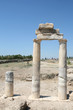 Ruins of ancient Hierapolis in Pamukkale Turkey