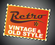 Retro post-stamp (Vintage stamp) Retro post-stamp (Vintage stamp)