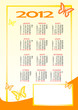 Calendario 2012 farfalle