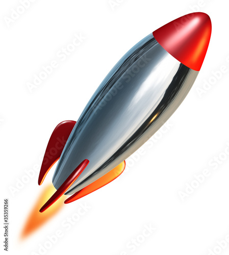 Illustration: Rocket launch Rocket launch