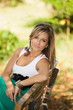 Beautiful woman outdoor
