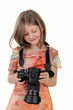 Kleine Fotografin