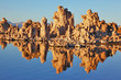 The reefs -Tufa. Sunset The reefs -Tufa. Sunset