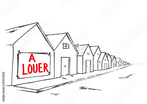 Illustration: Maisons - A louer Maisons - A louer