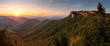 Klak peak in sunset - Slovakia mountain Fatra