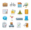 travel icon set