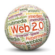 Kugel, Web 2.0, Multimedia, Wortwolke, Keywörter, 3D Kugel, Web 2.0, Multimedia, Wortwolke, Keywörter, 3D