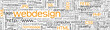 Webdesign Banner, Homepage, Keywörter, Begriffe, Wörter