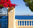 Mediterranean fence in Cala Fornells Mallorca