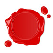 Red wax seal