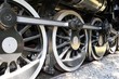 Photo: Vintage Locomotive Wheels Vintage Locomotive Wheels