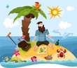 Vector: island island