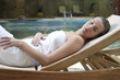 Mujer en el SPA