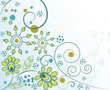 abstract floral background
