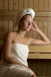 Mujer en el SPA