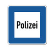 Verkehrsschild, Polizei