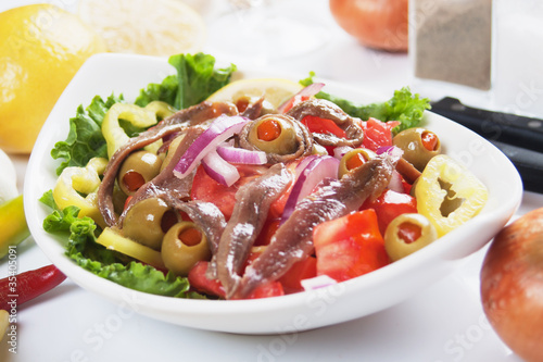 Photo: Anchovy salad Anchovy salad