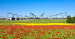 power plant in beautiful flower meadow power plant in beautiful flower meadow
