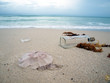 south beach surf with bottle