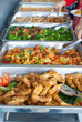 Foto: Colorful buffet dishes Colorful buffet dishes