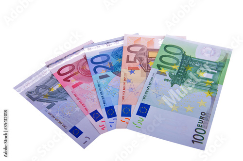 Foto: Euro Währung Fächer Euro Währung Fächer