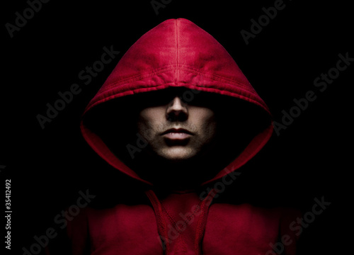 Photo: Red hooded male Red hooded male