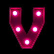 letter v