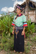 Frau von Laos in Tracht