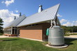 Modern cistern water collection system
