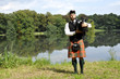 Highland Games Machern 2011 - Dudelsackspieler