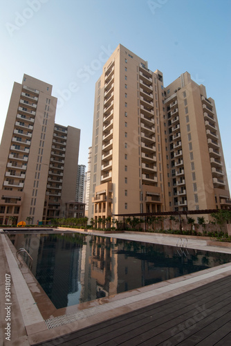 Photo: High rise apartments High rise apartments