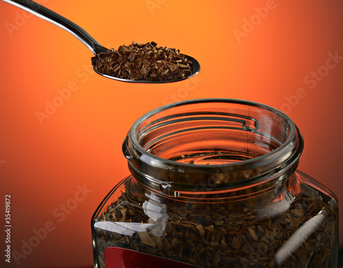 Photo: instant coffee instant coffee