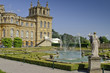 West facade of Blenheim Palace in Woodstock (United Kingdom)