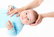 Portrait of an infant baby boy
