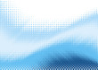Blue halftone background