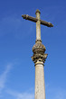 Cross of granite stone in Lamego