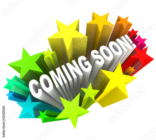 Illustration: Coming Soon Announcement of New Product or Store Opening Coming Soon Announcement of New Product or Store Opening