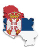 3D Map of Serbia