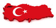 3D Map of Turkey