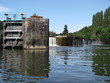 Barrage et écluse