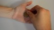 Hand Geld legen